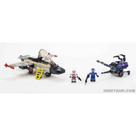 KRE-O A4451 4451 non  GHOST SỞ THÍCH X-16 bộ đồ chơi xếp lắp ráp ghép mô hình Movie & Game GHOSTSTRIKER X-16 Phim Và Trò Chơi 207 khối