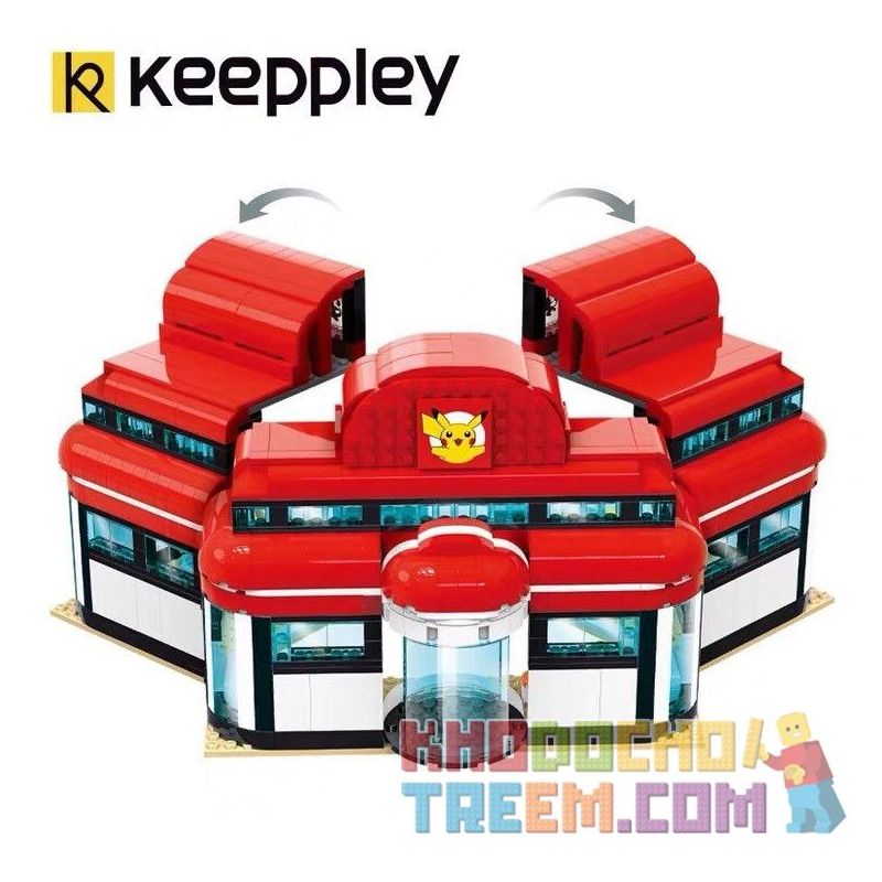 KEEPPLEY K20212 20212 Xếp hình kiểu Mini Blocks POKÉMON Pokemon Treasure Dream Bao Dream Center Trung Tâm Pokémon KEEPPLEY K20212 20212 Xếp hình kiểu Mini Blocks POKÉMON Pokemon Treasure Dream Bao Dream Center Trung Tâm Pokémon
