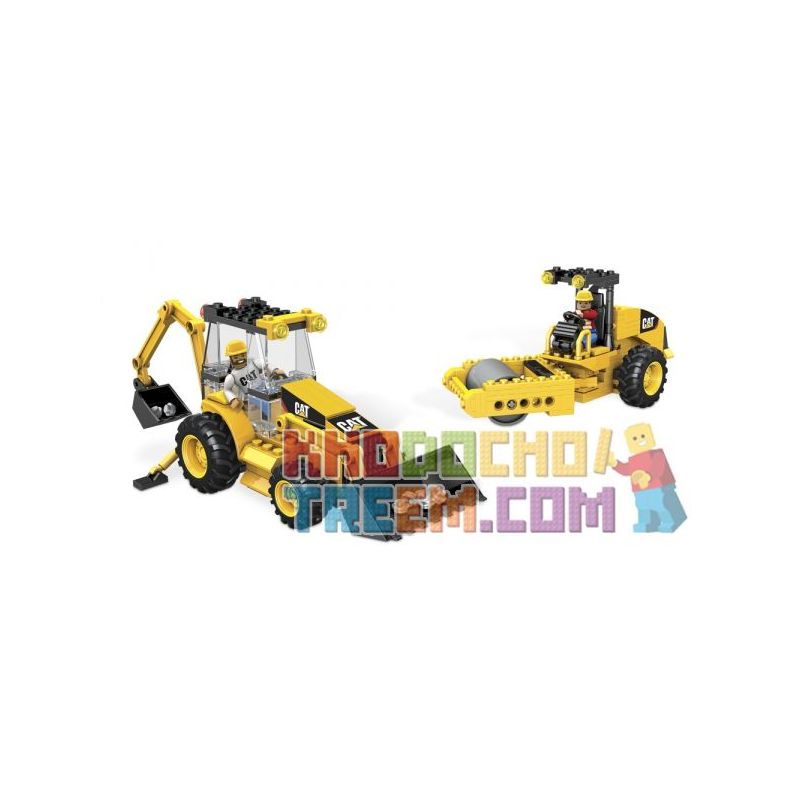 MEGA BLOKS 97805 97833 Xếp hình kiểu Lego CITY Cat Roadbuilding Unit Cat Repair Road Unit Đơn Vị Thi Công đường CAT gồm 2 hộp nhỏ 332 khối MEGA BLOKS 97805 97833 Xếp hình kiểu Lego CITY Cat Roadbuilding Unit Cat Repair Road Unit Đơn Vị Thi Công đường CAT gồm 2 hộp nhỏ 332 khối