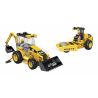 MEGA BLOKS 97833 97805 non  ĐƠN VỊ THI CÔNG ĐƯỜNG CAT bộ đồ chơi xếp lắp ráp ghép mô hình City CAT ROADBUILDING UNIT Thành Phố 332 khối