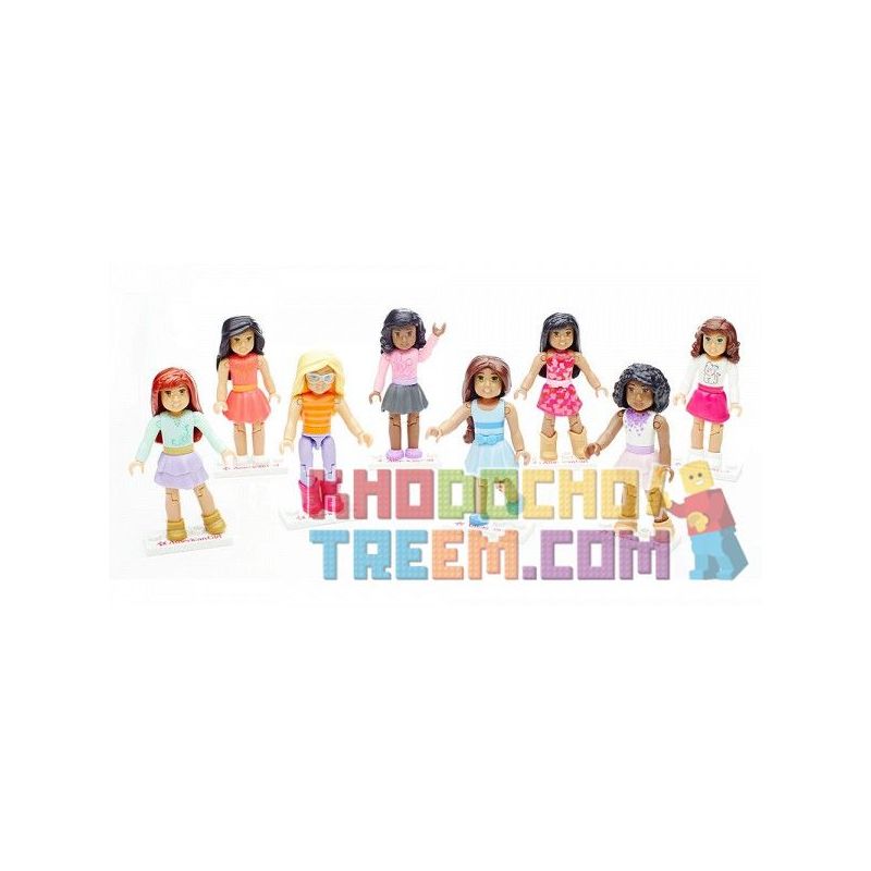 MEGA BLOKS DRC65 Xếp hình kiểu Lego FRIENDS Collectible Figures Assortment Hybrid Minifigure Hỗn Hợp 13 khối MEGA BLOKS DRC65 Xếp hình kiểu Lego FRIENDS Collectible Figures Assortment Hybrid Minifigure Hỗn Hợp 13 khối