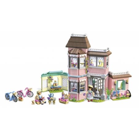 MEGA BLOKS FTY40 non  TRANG VIÊN VICTORIA CỦA SAMANTHA bộ đồ chơi xếp lắp ráp ghép mô hình  SAMANTHA’S VICTORIAN MANOR Các Bạn Gái 890 khối