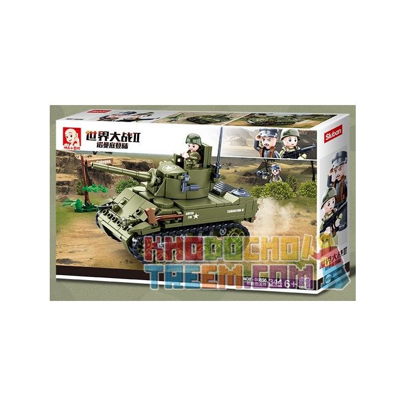 SLUBAN M38-B0856 B0856 0856 M38B0856 38-B0856 Xếp hình kiểu Lego MILITARY ARMY World War II Normandy Landing American M5 Stuyatt Tank Xe Tăng Hạng Nhẹ M5 Stuart Của Quân đội Hoa Kỳ 344 khối SLUBAN M38-B0856 B0856 0856 M38B0856 38-B0856 Xếp hình kiểu Lego MILITARY ARMY World War II Normandy Landing American M5 Stuyatt Tank Xe Tăng Hạng Nhẹ M5 Stuart Của Quân đội Hoa Kỳ 344 khối