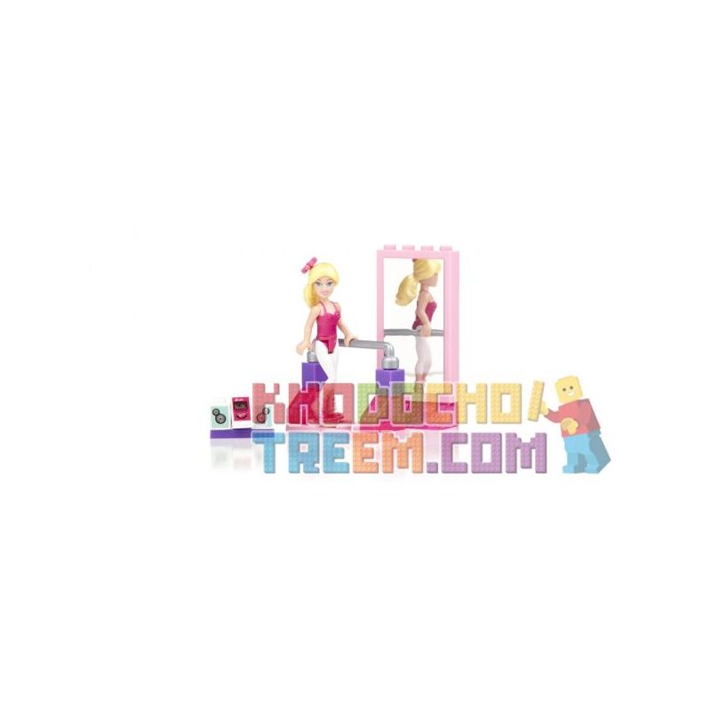 MEGA BLOKS 80235 Xếp hình kiểu Lego FRIENDS Dance Fun Barbie® Happy Dance Barby Búp Bê Barbie Vui Vẻ 25 khối MEGA BLOKS 80235 Xếp hình kiểu Lego FRIENDS Dance Fun Barbie® Happy Dance Barby Búp Bê Barbie Vui Vẻ 25 khối