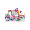 MEGA BLOKS 80249 non  CỬA HÀNG BÁNH MÌ bộ đồ chơi xếp lắp ráp ghép mô hình  BAKERY SHOP Các Bạn Gái 229 khối