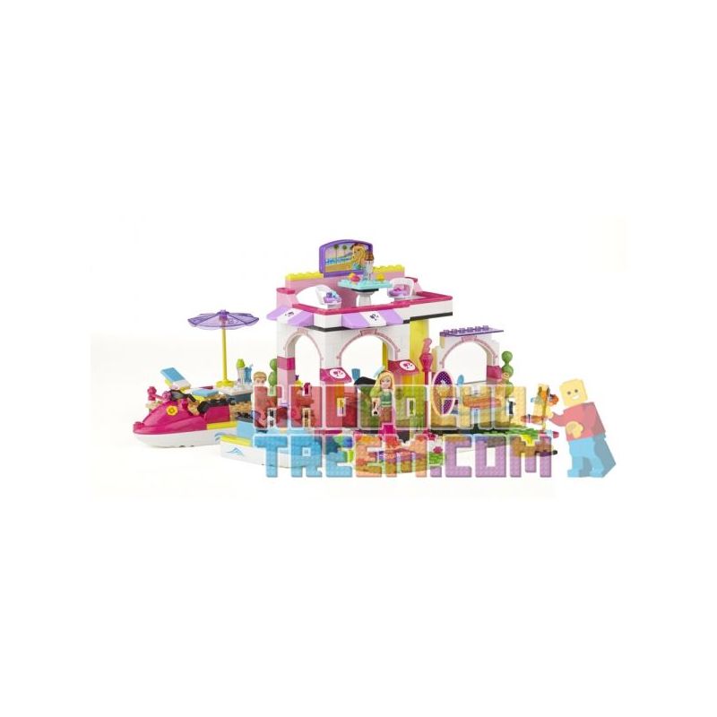 MEGA BLOKS 80252 Xếp hình kiểu Lego FRIENDS Fab Marina Wonderful Pier Bến Tàu Tuyệt Vời 254 khối MEGA BLOKS 80252 Xếp hình kiểu Lego FRIENDS Fab Marina Wonderful Pier Bến Tàu Tuyệt Vời 254 khối