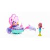 MEGA BLOKS DPK98 non  CỖ XE TIÊN CÁ bộ đồ chơi xếp lắp ráp ghép mô hình  MERMAID CARRIAGE Các Bạn Gái 40 khối