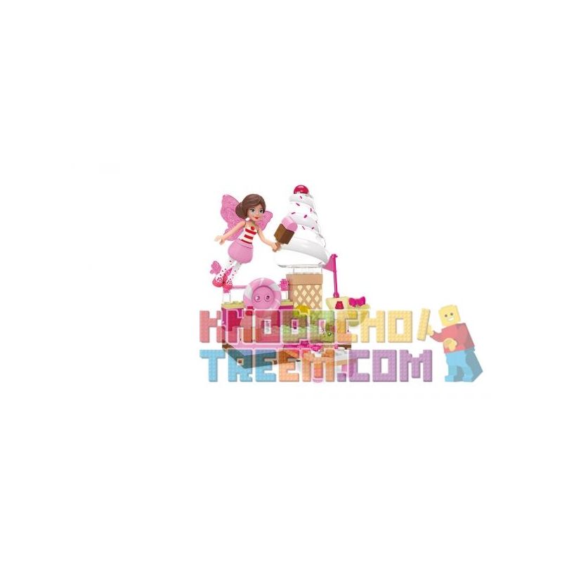 MEGA BLOKS FFP23 Xếp hình kiểu Lego FRIENDS Sundae Sailboat San Sailboat Ice Cream Kem Sundae 48 khối MEGA BLOKS FFP23 Xếp hình kiểu Lego FRIENDS Sundae Sailboat San Sailboat Ice Cream Kem Sundae 48 khối