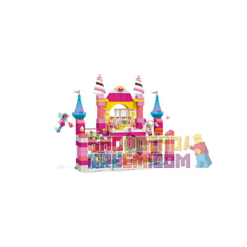 MEGA BLOKS FGC51 Xếp hình kiểu Lego FRIENDS 2-IN-1 Candy Castle 2 In 1 Candy Castle Lâu đài Kẹo 2 Trong 1 526 khối MEGA BLOKS FGC51 Xếp hình kiểu Lego FRIENDS 2-IN-1 Candy Castle 2 In 1 Candy Castle Lâu đài Kẹo 2 Trong 1 526 khối