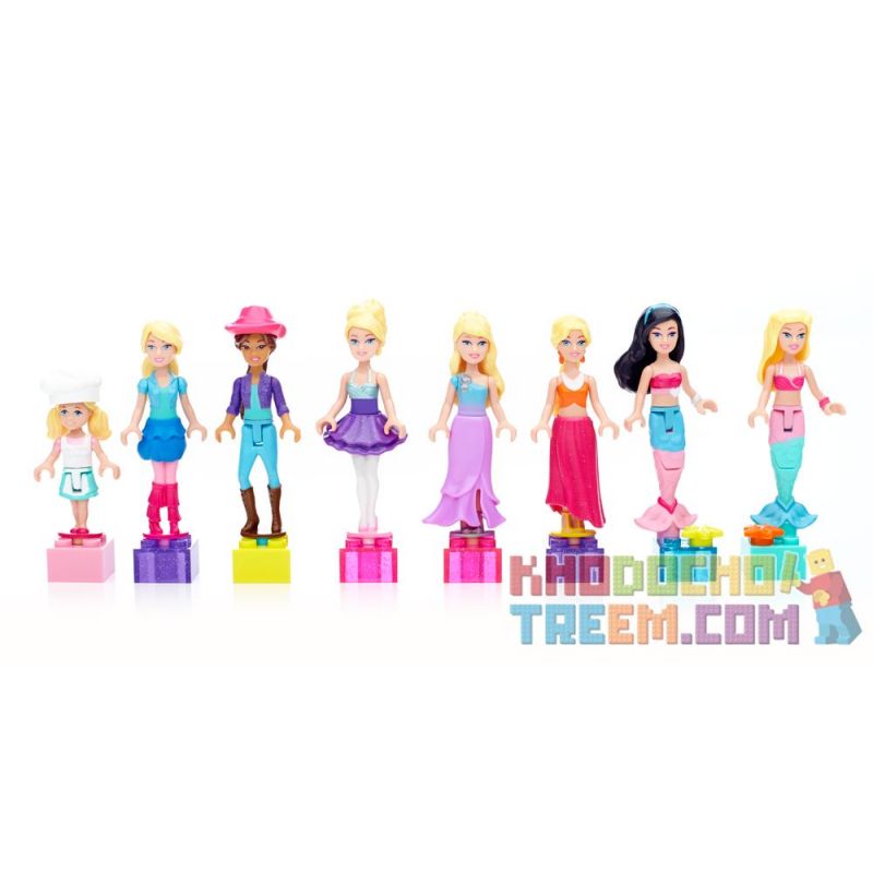 MEGA BLOKS 80260 Xếp hình kiểu Lego FRIENDS Mini Fashion Figures Búp Bê Thời Trang Mini MEGA BLOKS 80260 Xếp hình kiểu Lego FRIENDS Mini Fashion Figures Búp Bê Thời Trang Mini