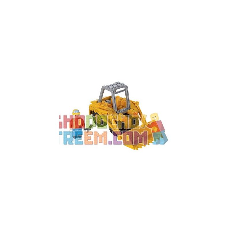 MEGA BLOKS 2412 Xếp hình kiểu Lego CITY Construction Loader Engineering Loader Máy Tải Kỹ Thuật 90 khối MEGA BLOKS 2412 Xếp hình kiểu Lego CITY Construction Loader Engineering Loader Máy Tải Kỹ Thuật 90 khối