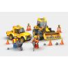 MEGA BLOKS 2423 non  NHIỆM VỤ XÂY DỰNG bộ đồ chơi xếp lắp ráp ghép mô hình City CONSTRUCTION MISSION Thành Phố 218 khối