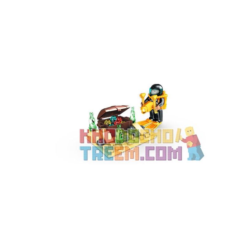 MEGA BLOKS 2499 Xếp hình kiểu Lego CITY Treasure Quest Hero Pack Treasure Hunt Gói Anh Hùng Săn Kho Báu 39 khối MEGA BLOKS 2499 Xếp hình kiểu Lego CITY Treasure Quest Hero Pack Treasure Hunt Gói Anh Hùng Săn Kho Báu 39 khối