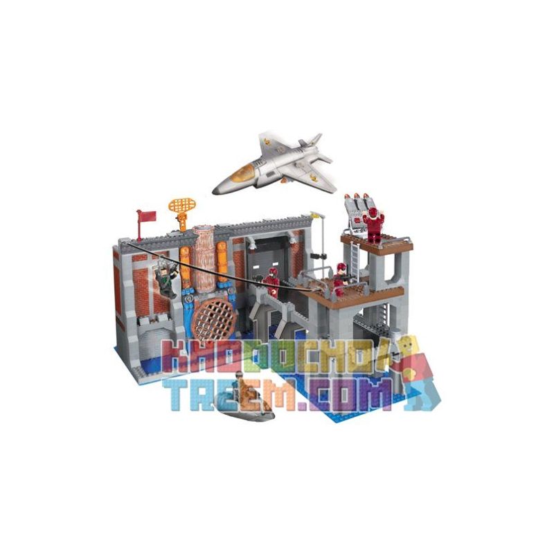 MEGA BLOKS 5530 Xếp hình kiểu Lego Secure The Dam Defend Dam Bảo Vệ đập 645 khối MEGA BLOKS 5530 Xếp hình kiểu Lego Secure The Dam Defend Dam Bảo Vệ đập 645 khối