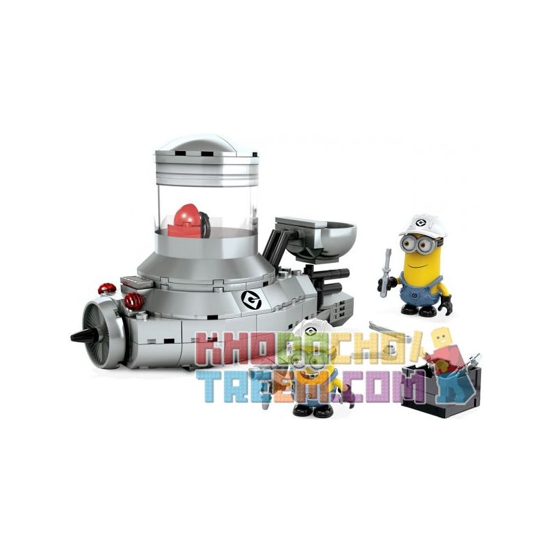 MEGA BLOKS 94813 Xếp hình kiểu Lego Minion Mobile Small Yellow Car Xe Minions MEGA BLOKS 94813 Xếp hình kiểu Lego Minion Mobile Small Yellow Car Xe Minions
