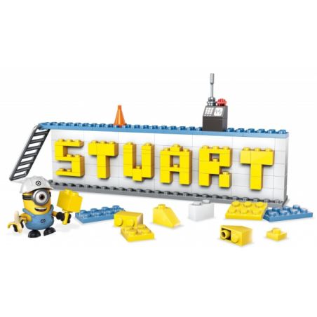 MEGA BLOKS DRV32 non  BỘ TẠO TÊN bộ đồ chơi xếp lắp ráp ghép mô hình Movie & Game NAME BUILDER SET Phim Và Trò Chơi