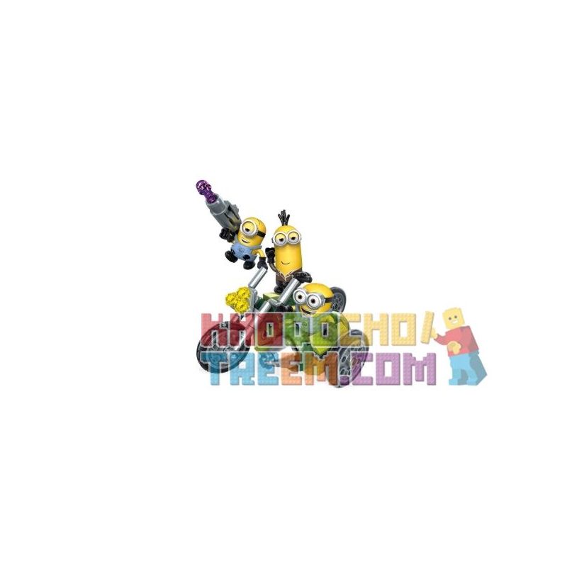 MEGA BLOKS FND04 Xếp hình kiểu Lego MOTO Minions Moto Mania Small Yellow Motorcycle Crazy Minions Mô Tô điên 87 khối MEGA BLOKS FND04 Xếp hình kiểu Lego MOTO Minions Moto Mania Small Yellow Motorcycle Crazy Minions Mô Tô điên 87 khối