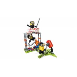 MEGA BLOKS FND05 Xếp hình kiểu Lego Minions Ninja Practice Thực Hành Ninja Minions 82 khối