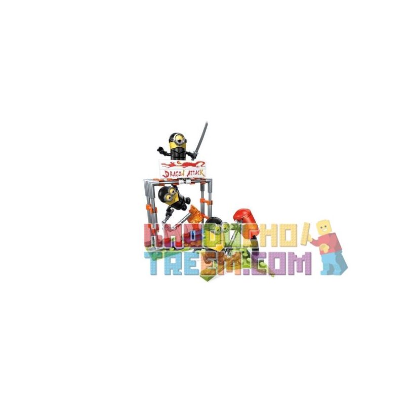 MEGA BLOKS FND05 Xếp hình kiểu Lego Minions Ninja Practice Thực Hành Ninja Minions 82 khối MEGA BLOKS FND05 Xếp hình kiểu Lego Minions Ninja Practice Thực Hành Ninja Minions 82 khối