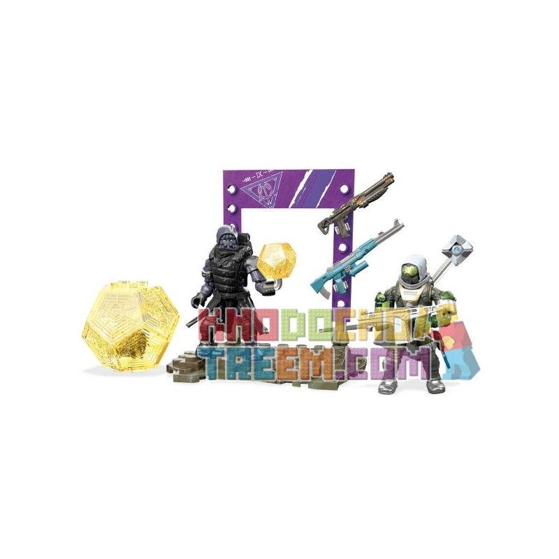 MEGA BLOKS FMK05 non Lego ARMORY CỦA XÛR. bộ đồ chơi xếp lắp ráp ghép mô hình The Lego Ninjago Movie XÛR ARSENAL Ninja Lốc Xoáy 53 khối