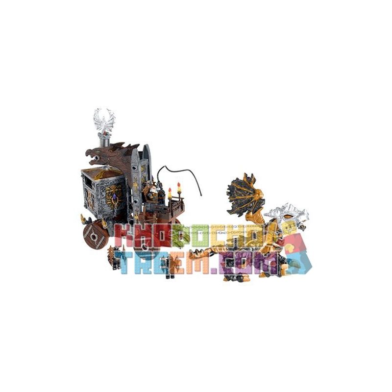 MEGA BLOKS 9806 Xếp hình kiểu Lego Wizard's Strong Box Wizard's Safe Wizard An Toàn 80 khối MEGA BLOKS 9806 Xếp hình kiểu Lego Wizard's Strong Box Wizard's Safe Wizard An Toàn 80 khối