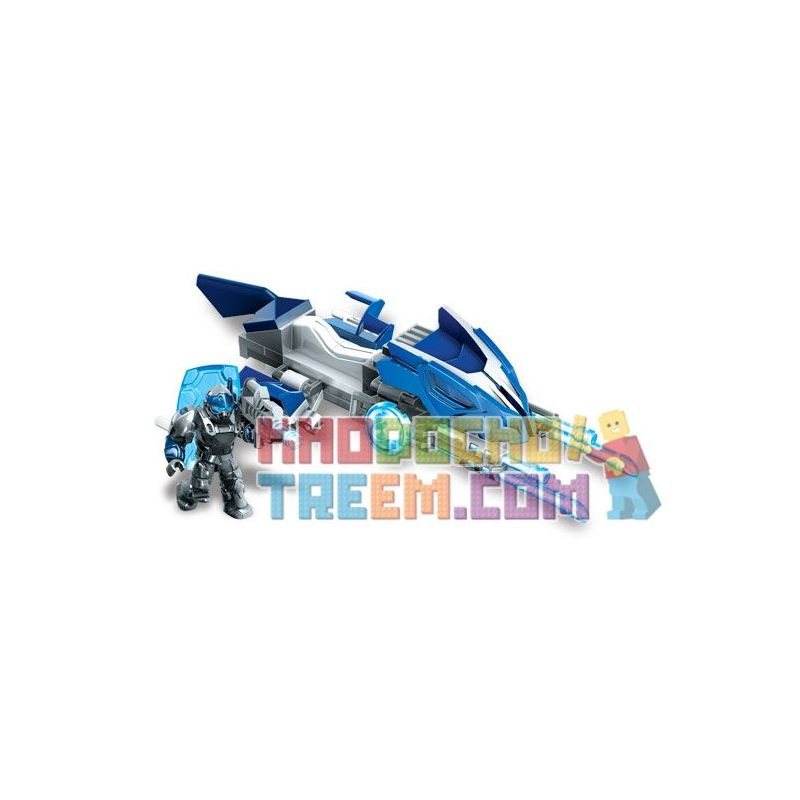 MEGA BLOKS 95257 Xếp hình kiểu Lego Azure Striker Tiền đạo Azure 42 khối MEGA BLOKS 95257 Xếp hình kiểu Lego Azure Striker Tiền đạo Azure 42 khối