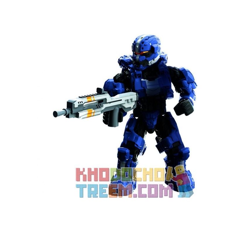 MEGA BLOKS DPJ79 non Lego SPARTAN DEMARCO. bộ đồ chơi xếp lắp ráp ghép mô hình Computer Games Trò Chơi