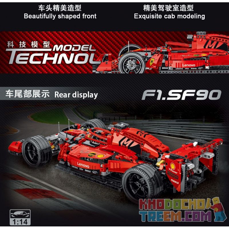 URGE 023004 023005 023006 023007 023008 023009 MouldKing 13117 Mould King 13117 REBRICKABLE MOC-31313 31313 MOC31313 TA GAOLE T2018 2018 T2019 2019 XINGYA PREMIUM 67110 non  XE ĐUA CÔNG THỨC MỘT (TRONG 42096 BỘ) tỷ lệ 1:10 bộ đồ chơi xếp lắp ráp ghép mô hình  42096 ALTERNATE - F1 CAR Kỹ Thuật Công Nghệ Cao Mô Hình Phương Tiện 1054 khối