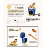 SEMBO 506034 506035 506036 506032 506033 non  MỘT CỬA TÍCH HỢP HÀNG NHỎ 5 BÁNH MÌ NƯỚNG THỰC SỰ MỀM GAP THẬT NGỌT SỮA bộ đồ chơi xếp lắp ráp ghép mô hình City Thành Phố 1628 khối