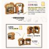 SEMBO 506034 506035 506036 506032 506033 non  MỘT CỬA TÍCH HỢP HÀNG NHỎ 5 BÁNH MÌ NƯỚNG THỰC SỰ MỀM GAP THẬT NGỌT SỮA bộ đồ chơi xếp lắp ráp ghép mô hình City Thành Phố 1628 khối