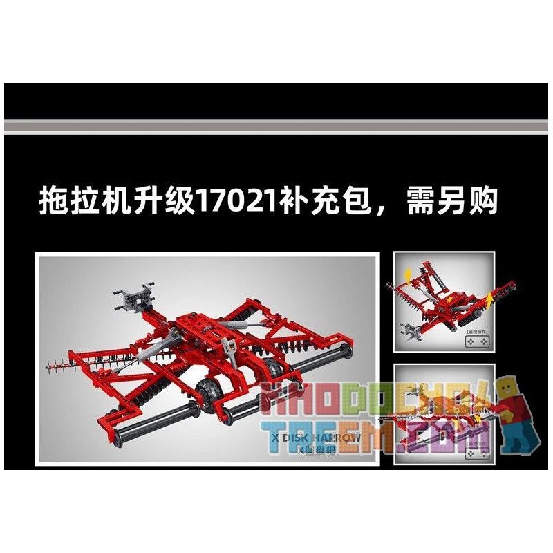 MouldKing 17019 17020 Mould King 17019 17020 REBRICKABLE MOC non  MÁY KÉO TỐC ĐỘ CAO JCB FASTRAC 4000 SERIES bộ đồ chơi xếp lắp ráp ghép mô hình  TRACTOR FASTRAC 4000ER SERIES WITH RC Kỹ Thuật Công Nghệ Cao Mô Hình Phương Tiện 1339 khối