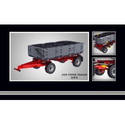 MouldKing 17019 17020 Mould King 17019 17020 REBRICKABLE MOC non  MÁY KÉO TỐC ĐỘ CAO JCB FASTRAC 4000 SERIES bộ đồ chơi xếp lắp ráp ghép mô hình  TRACTOR FASTRAC 4000ER SERIES WITH RC Kỹ Thuật Công Nghệ Cao Mô Hình Phương Tiện 1339 khối