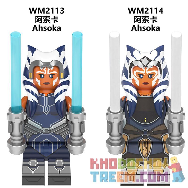 WM 2113 C71012 71012 2114 non Lego ASOKA. bộ đồ chơi xếp lắp ráp ghép mô hình AHSOKA