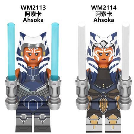 WM 2113 C71012 71012 2114 non  ASOKA. bộ đồ chơi xếp lắp ráp ghép mô hình AHSOKA