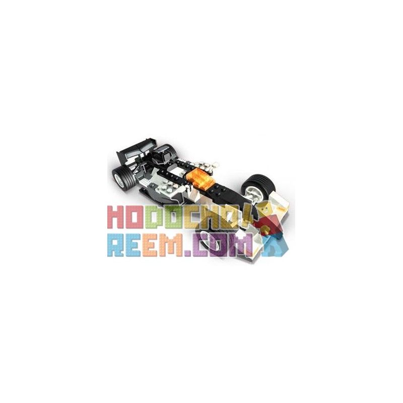 MEGA BLOKS 3274 non Lego XE ĐUA bộ đồ chơi xếp lắp ráp ghép mô hình Speed Champions Racing Cars RACE CAR Đua Xe Công Thức 120 khối