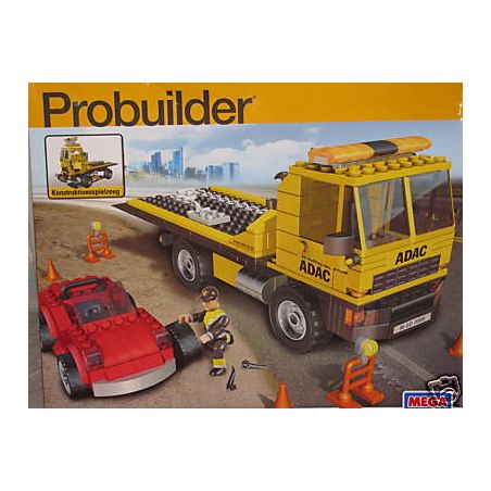 MEGA BLOKS 3254 non  ĐOẠN GIỚI THIỆU ADAC bộ đồ chơi xếp lắp ráp ghép mô hình ADAC TOW TRUCK 357 khối