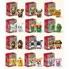 WOMA C0459 0459 non  12 CUNG HOÀNG ĐẠO TRUNG QUỐC bộ đồ chơi xếp lắp ráp ghép mô hình Brickheadz ZODIC Nhân Vật Đầu To