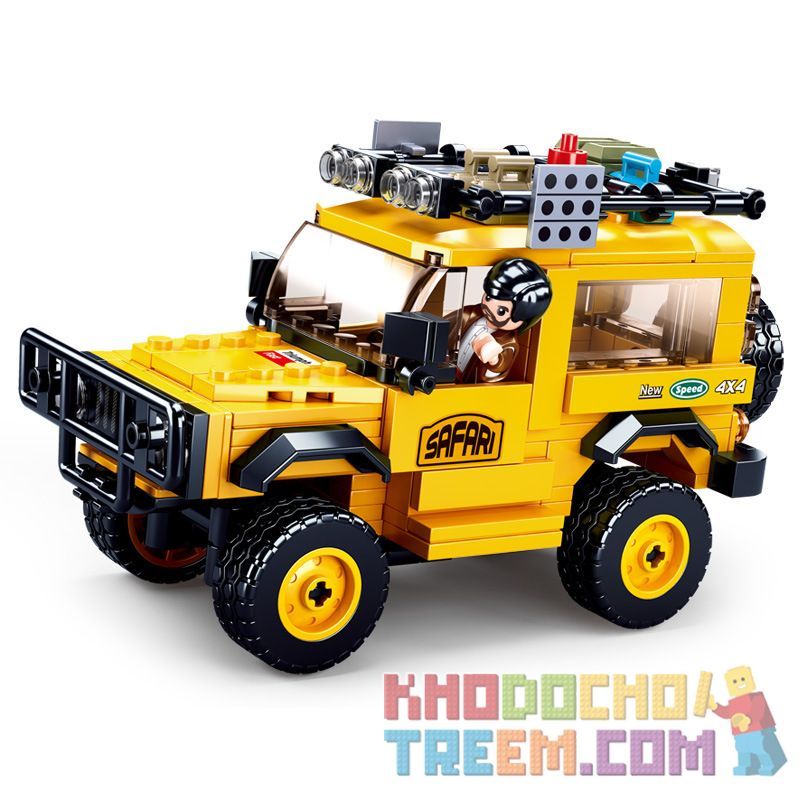 SLUBAN M38-B0815 B0815 0815 M38B0815 38-B0815 Xếp hình kiểu Lego RACERS Stomat ORV Off-road Vehicle Xe địa Hình ORV 288 khối