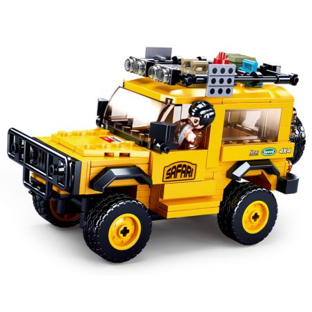 SLUBAN M38-B0815 B0815 0815 M38B0815 38-B0815 non  XE ĐỊA HÌNH ORV bộ đồ chơi xếp lắp ráp ghép mô hình Racers Đua Tốc Độ 288 khối