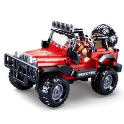 SLUBAN M38-B0816 B0816 0816 M38B0816 38-B0816 non  XE ĐỊA HÌNH JEEP bộ đồ chơi xếp lắp ráp ghép mô hình Racers Đua Tốc Độ 253 khối SLUBAN M38-B0816 B0816 0816 M38B0816 38-B0816 non  XE ĐỊA HÌNH JEEP bộ đồ chơi xếp lắp ráp ghép mô hình Racers Đua Tốc Độ 253 khối