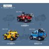 SLUBAN M38-B0816 B0816 0816 M38B0816 38-B0816 non  XE ĐỊA HÌNH JEEP bộ đồ chơi xếp lắp ráp ghép mô hình Racers Đua Tốc Độ 253 khối