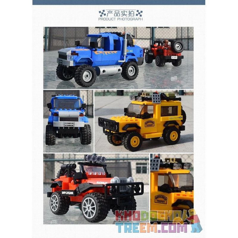 SLUBAN M38-B0816 B0816 0816 M38B0816 38-B0816 non  XE ĐỊA HÌNH JEEP bộ đồ chơi xếp lắp ráp ghép mô hình Racers Đua Tốc Độ 253 khối SLUBAN M38-B0816 B0816 0816 M38B0816 38-B0816 non  XE ĐỊA HÌNH JEEP bộ đồ chơi xếp lắp ráp ghép mô hình Racers Đua Tốc Độ 253 khối