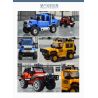 SLUBAN M38-B0816 B0816 0816 M38B0816 38-B0816 non  XE ĐỊA HÌNH JEEP bộ đồ chơi xếp lắp ráp ghép mô hình Racers Đua Tốc Độ 253 khối