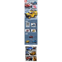SLUBAN M38-B0816 B0816 0816 M38B0816 38-B0816 non  XE ĐỊA HÌNH JEEP bộ đồ chơi xếp lắp ráp ghép mô hình Racers Đua Tốc Độ 253 khối SLUBAN M38-B0816 B0816 0816 M38B0816 38-B0816 non  XE ĐỊA HÌNH JEEP bộ đồ chơi xếp lắp ráp ghép mô hình Racers Đua Tốc Độ 253 khối