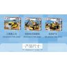 SLUBAN M38-B0803 B0803 0803 M38B0803 38-B0803 non  XE NÂNG BIẾN ĐÔI bộ đồ chơi xếp lắp ráp ghép mô hình City Thành Phố 200 khối
