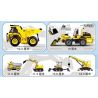 SLUBAN M38-B0806 B0806 0806 M38B0806 38-B0806 non  XE CHỞ MÌN bộ đồ chơi xếp lắp ráp ghép mô hình City Thành Phố 416 khối