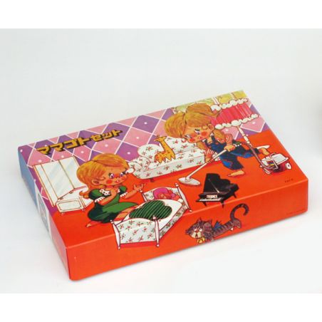 N&B BLOCK NB 980-MG non  NHÓM GIA ĐÌNH bộ đồ chơi xếp lắp ráp ghép mô hình PLAYING HOUSE SET