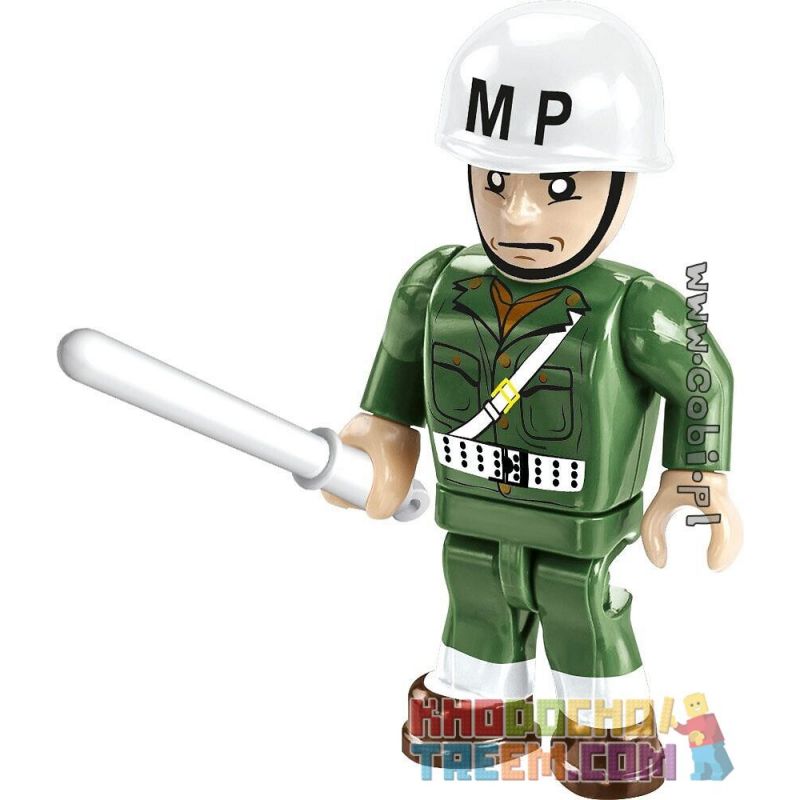 COBI 2531 non  XE PHÁO DI ĐỘNG M12 bộ đồ chơi xếp lắp ráp ghép mô hình Military Army M12 GUN MOTOR CARRIAGE Quân Sự Bộ Đội 560 khối