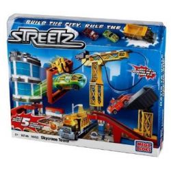 MEGA BLOKS 96422 non  THÁP SKYCRANE bộ đồ chơi xếp lắp ráp ghép mô hình Streetz SKYCRANE TOWER 167 khối