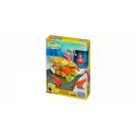 MEGA BLOKS CNF67 non Lego PIE CAR. bộ đồ chơi xếp lắp ráp ghép mô hình Spongebob Squarepants PATTY WAGON RACER Chú Bọt Biển Tinh Nghịch 86 khối